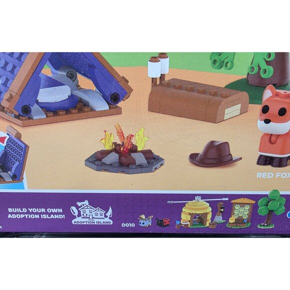 BLDR Adopt Me Red Fox and Campsite 0004 139pcs Jazwares Building Set - Picture 3 of 6